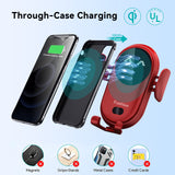 Smiley Wireless Car Charger Infrared temperature sensing