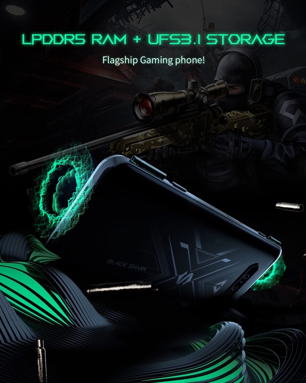 Black Shark 4 8GB+128GB | 12GB+128GB 5G Gaming phone