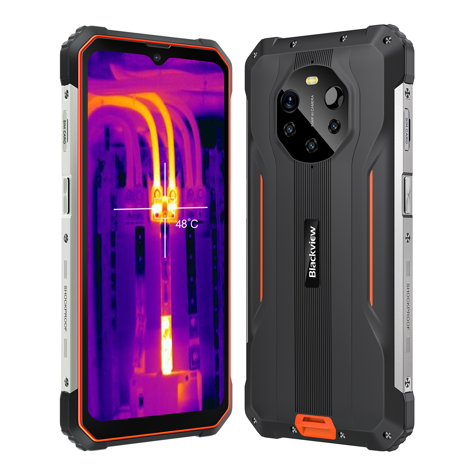 Blackview BL8800 33W Fast Charge 5G Infrared Camera Ruggedized Smartphone -  Blackview – mymione