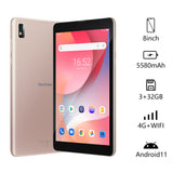 Blackview Tab 6 3GB+32GB 8-inch 5580mAh 4G+Wifi Three in one Tablet