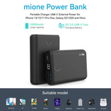 Mione M101-PD Compact 10000mAh Power Bank