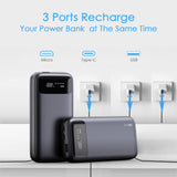 Mione M201 20000mAh 22.5W Fast Charge Power Bank With LCD Display