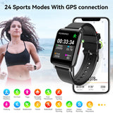 Mione MiW04 IP67 Waterproof Smart Watch 24 Sports Modes