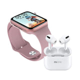 Mione Smart Set Includes W8 Smart Watch And Mipad3 Wireless Bluetooth Headset