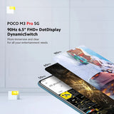 POCO M3 Pro 5G Smartphone 6GB+128GB 5000mAh Large Battery 