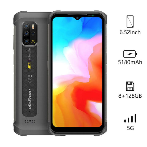 Ulefone Armor 12 Dual 5G Rugged Phone Supports 15W Wireless Charging